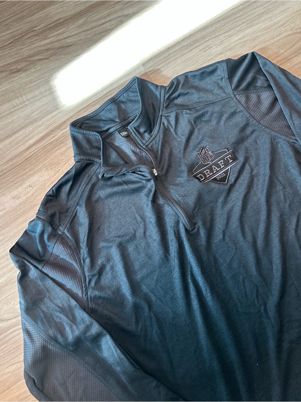 NFL Draft Dunbrooke 1/4 Zip Pullover - Black L